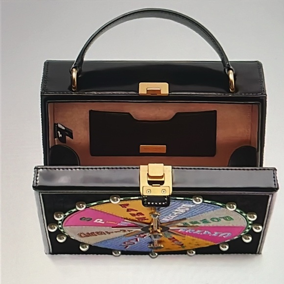 🎲  KATE SPADE FORTUNE FAVORS EMBELLISHED 3D TOP-HANDLE CROSSBODY 🎲 NWT 🎲 - Picture 11 of 16